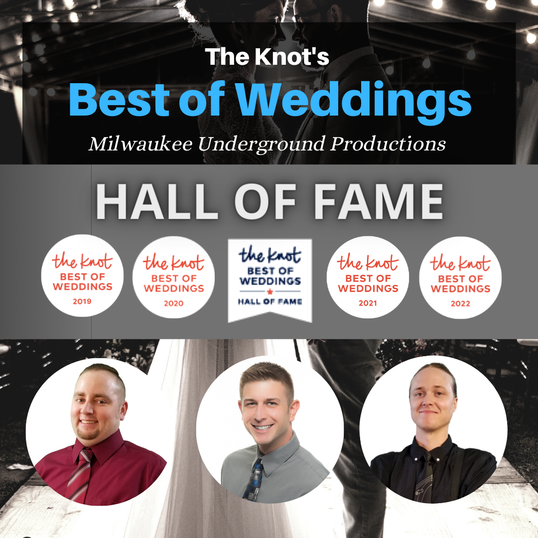 Best Wedding Dj S Hall Of Fame Winner Best Wedding Dj Company Milwaukee Underground